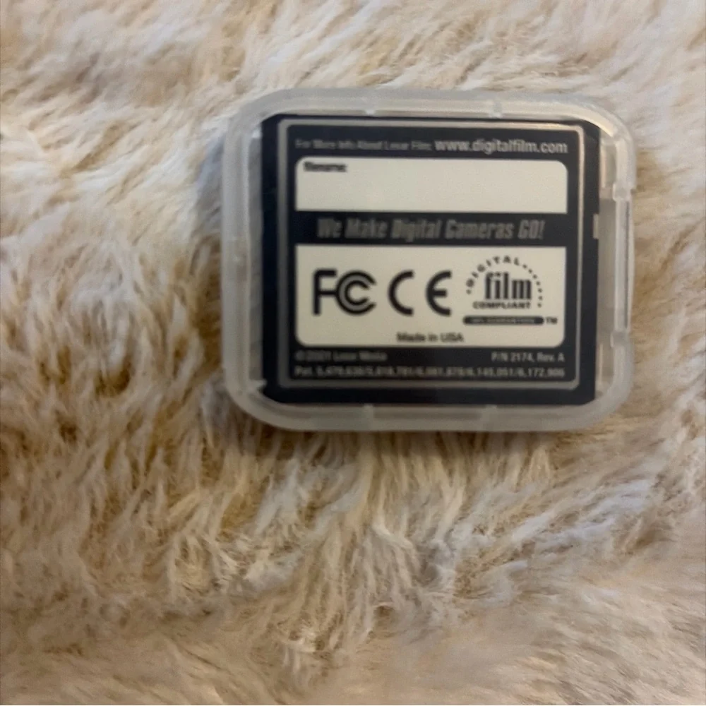 256MB Memory Card - Yellow